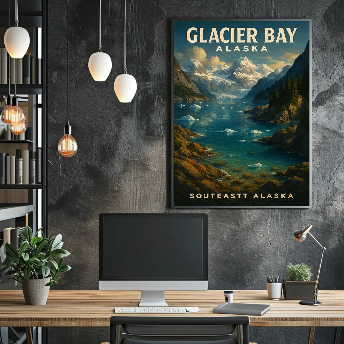 Glacier Bay, Alaska Poster