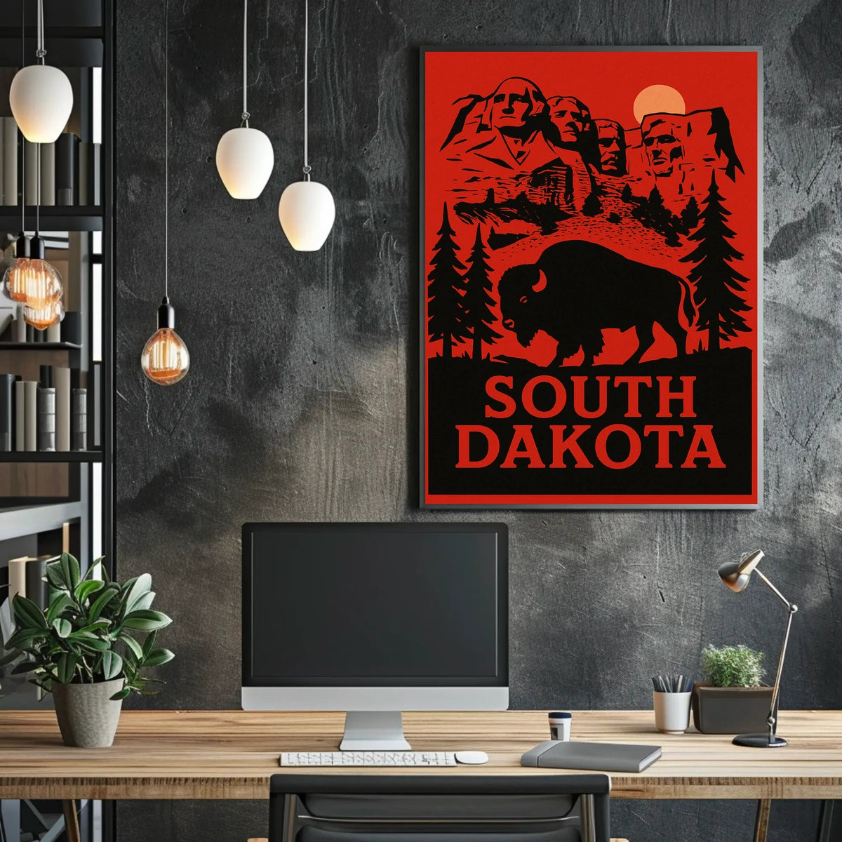 Mount Rushmore And South Dakota Poster
