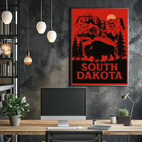 Mount Rushmore And South Dakota Poster