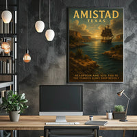 Amistad The Famous Slave Ship Revolt Poster