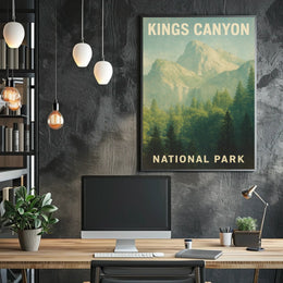 Kings Canyon National Park Poster