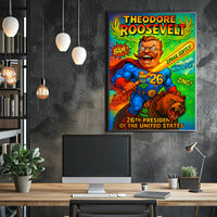 Theodore Roosevelt 26th President Poster PosterGoat