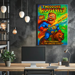Theodore Roosevelt 26th President Poster PosterGoat