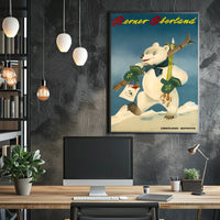 Berner Oberland Adventure Poster