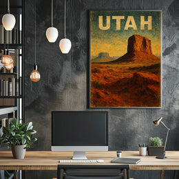 Utah Landscape Poster