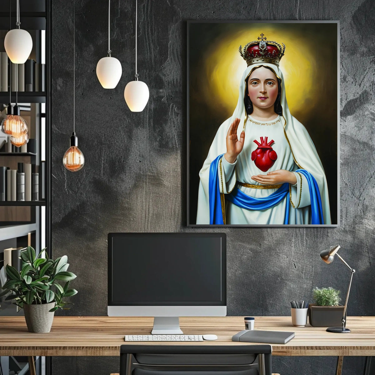 Sacred Heart of Mary Poster
