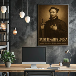 Saint Ignatius Loyola Poster