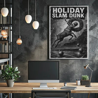 Holiday Slam Dunk Poster
