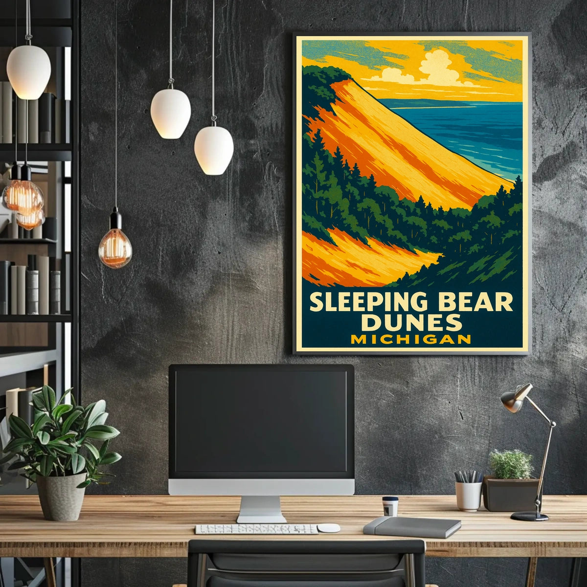 Sleeping Bear Dunes Michigan Poster