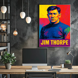 Jim Thorpe Tribute Poster