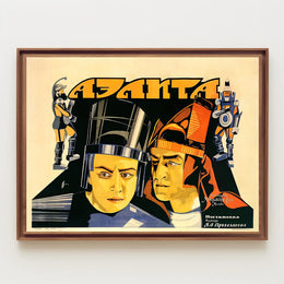 Aelita Queen of Mars Poster
