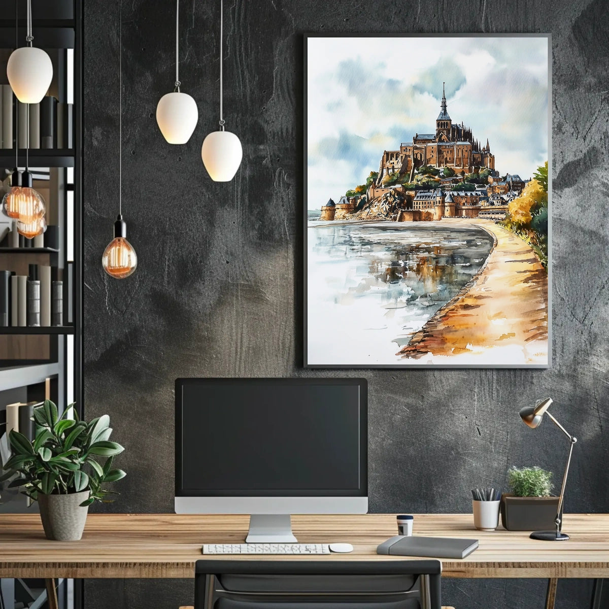 France Mont Saint Michel Poster