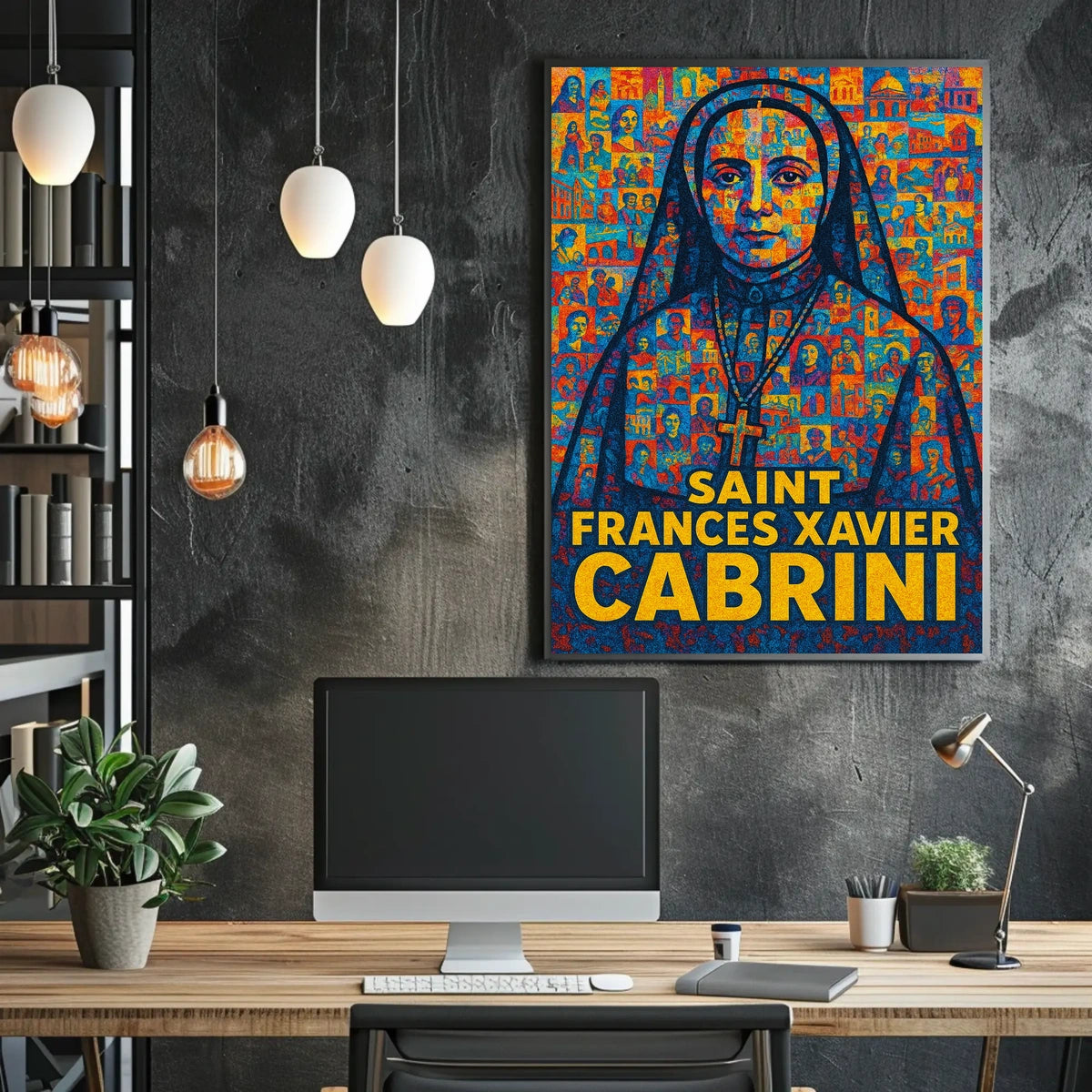 Saint Frances Xavier Cabrini Poster