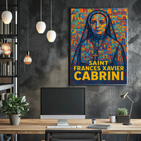 Saint Frances Xavier Cabrini Poster