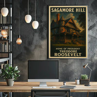 Theodore Roosevelt Sagamore Hill Poster