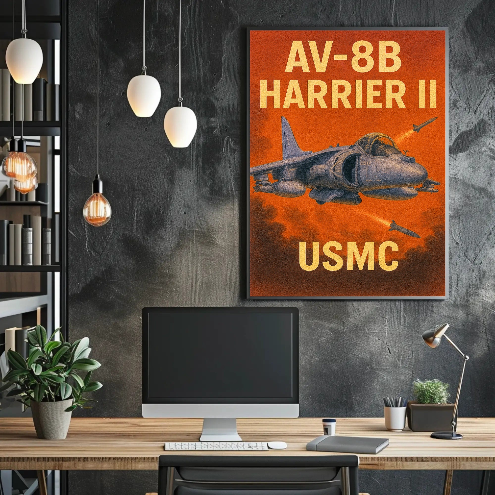 AV-8B Harrier II Poster PosterGoat