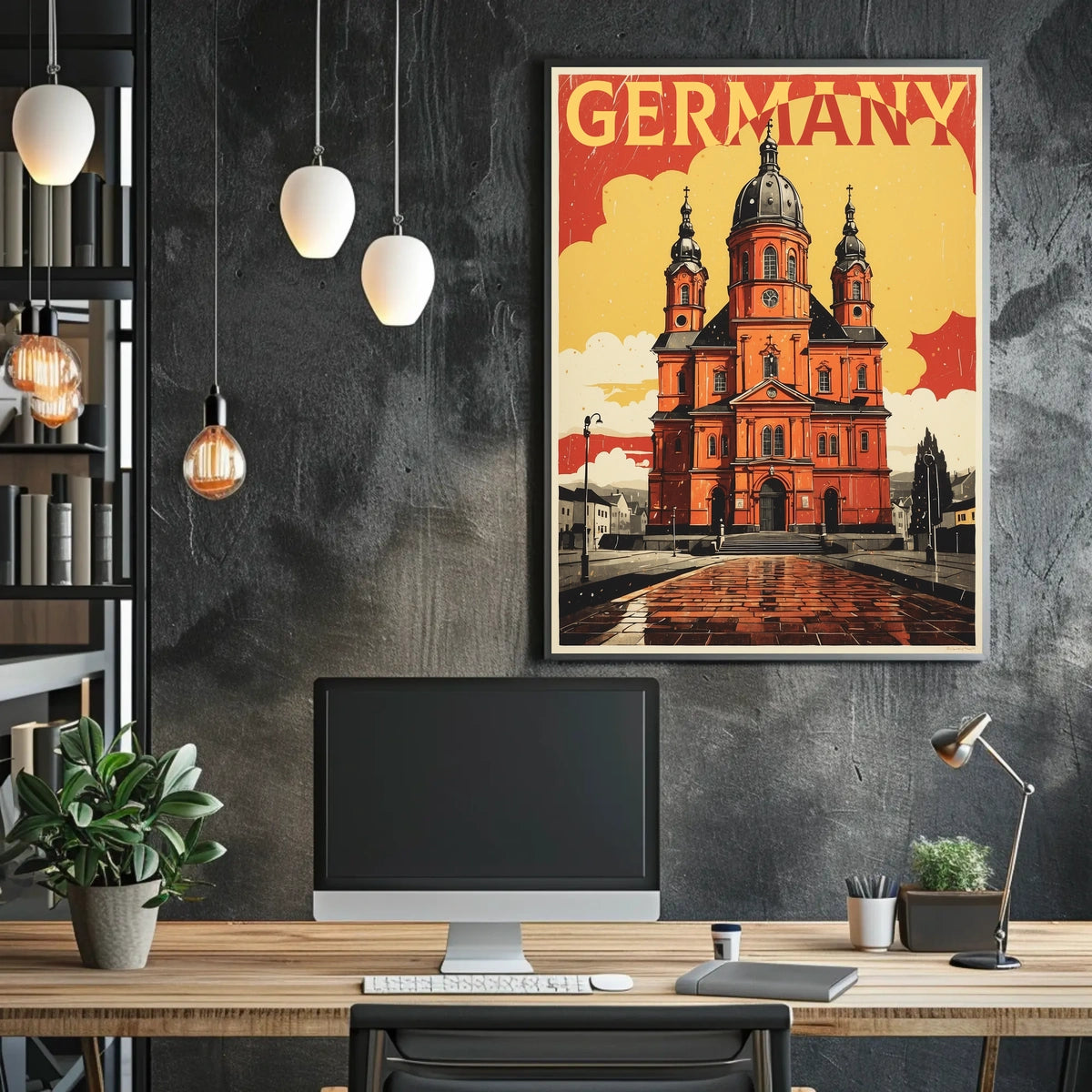 Germany Architectural Poster