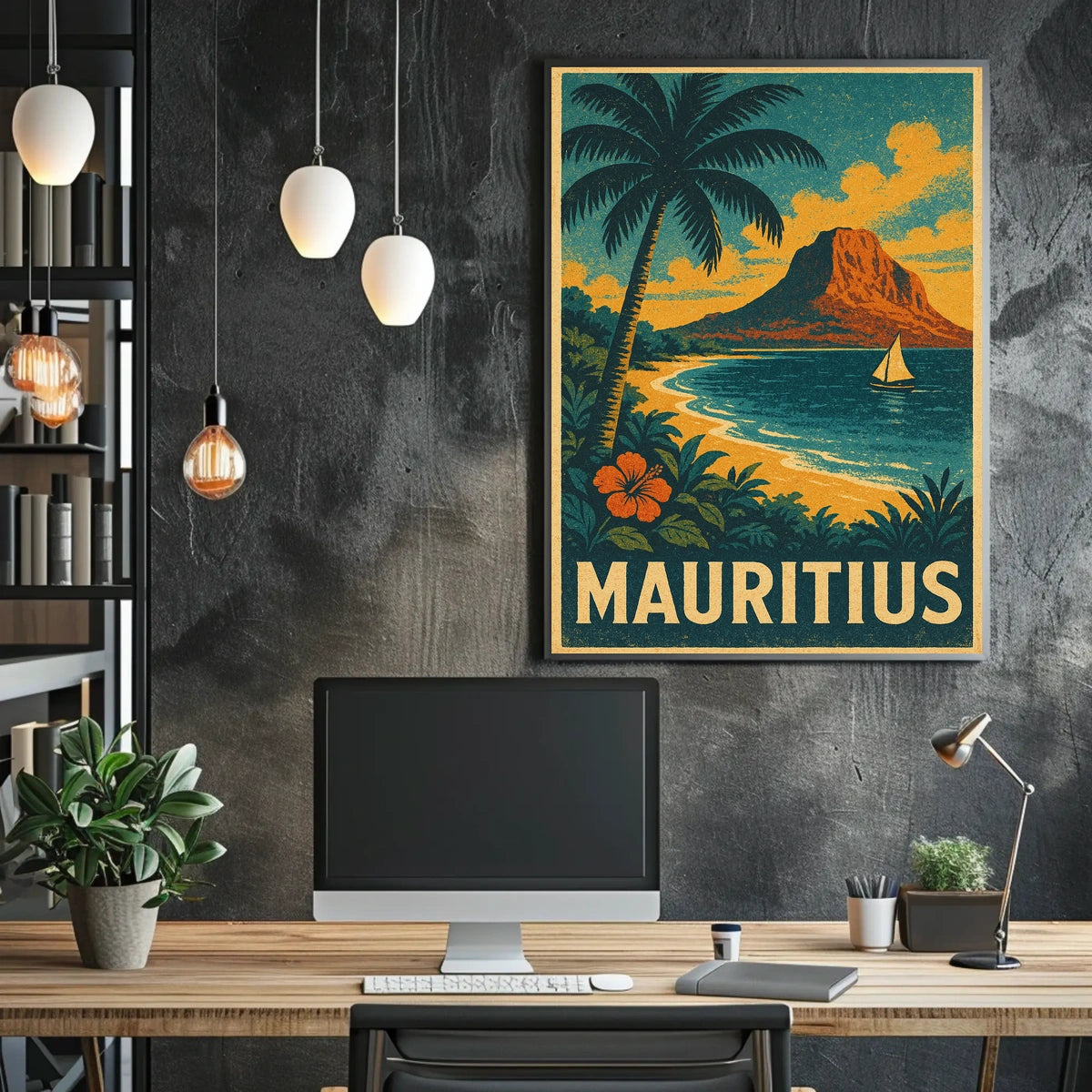 Mauritius Paradise Poster
