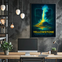 Yellowstone A Phenomenon of Light Poster
