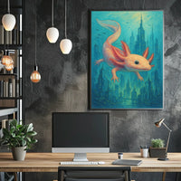 Aquatic Dreamscape Poster