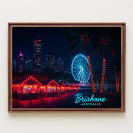 Brisbane Nights Poster