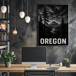 Majestic Oregon Landscape Poster