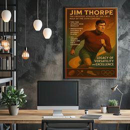 Jim Thorpe: A Legacy of Versatility Poster