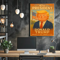 Donald Trump Vision Hope Unity Patriotic Photography Poster