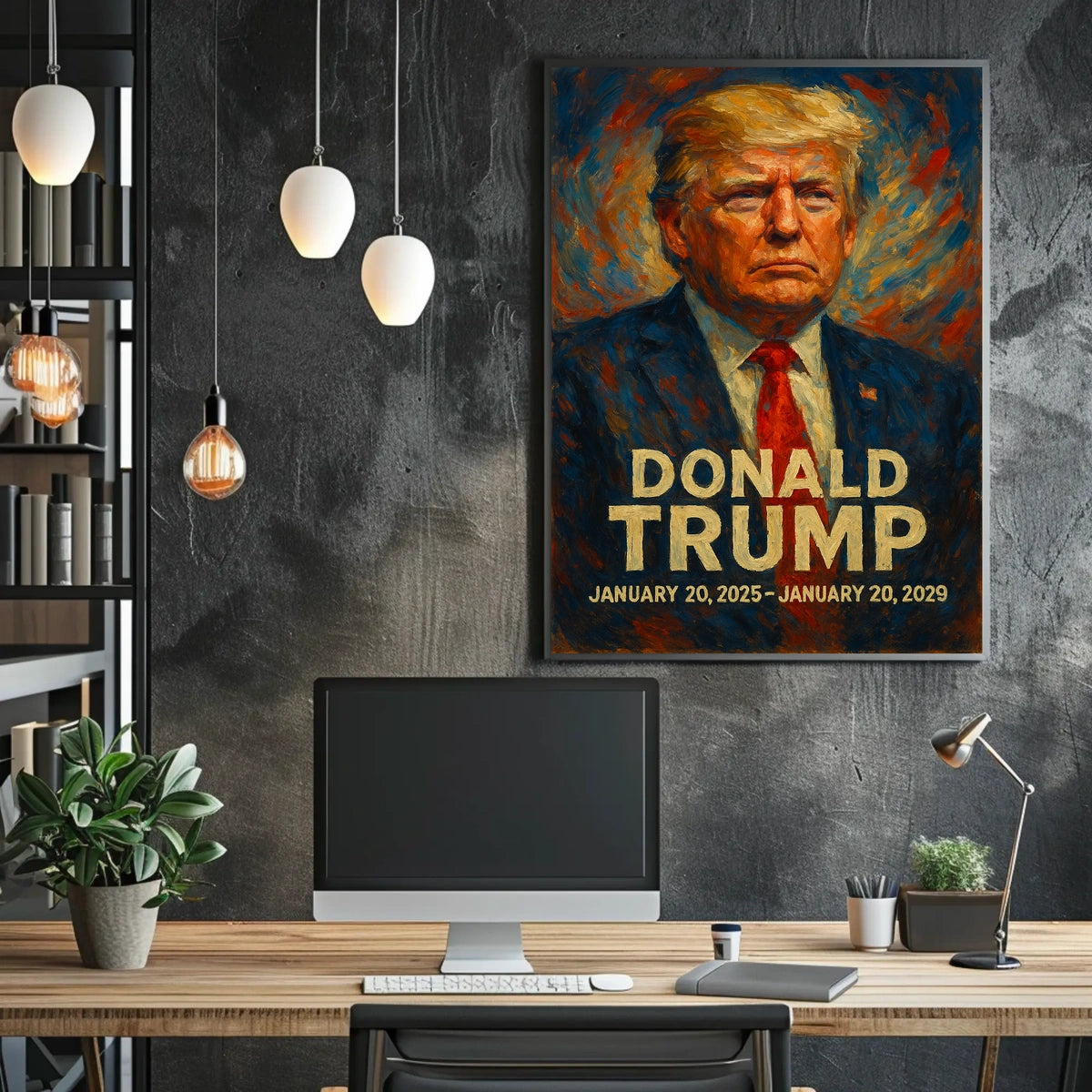Donald Trump Presidential Term Poster