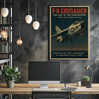 F-8 Crusader The Last of the Gunfighters Poster PosterGoat