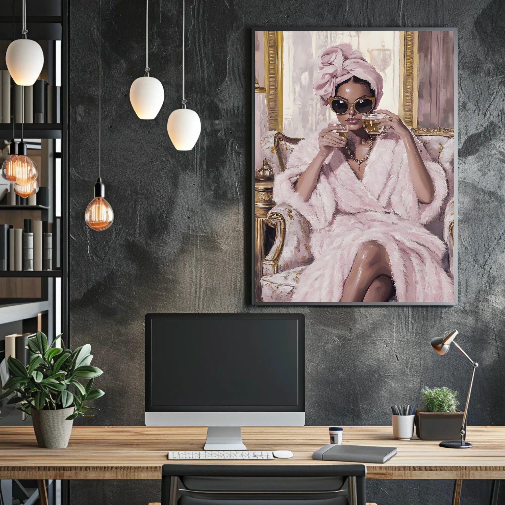 Glamour And Elegance Poster Luxury Fashion Print