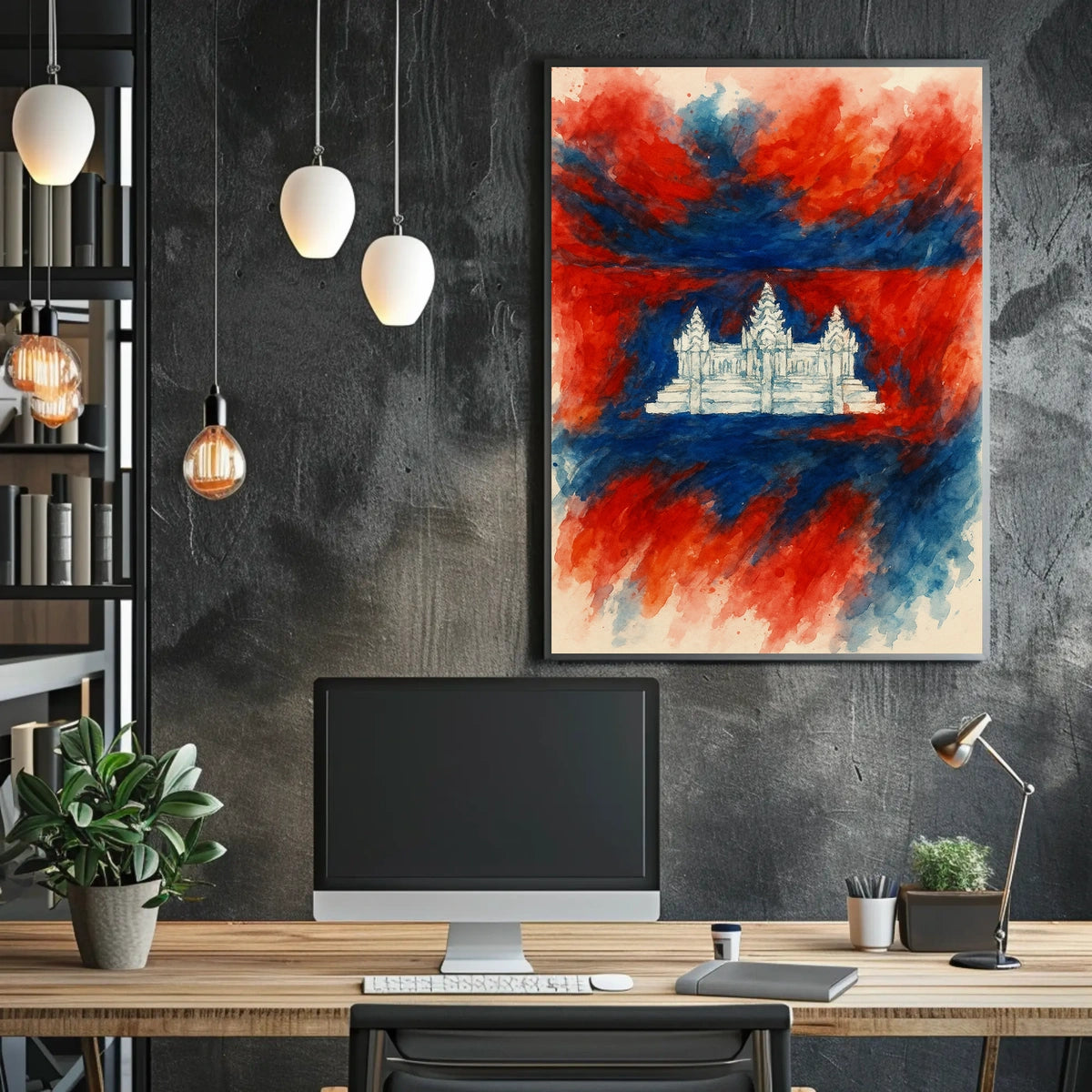 Colors Of Cambodia Poster