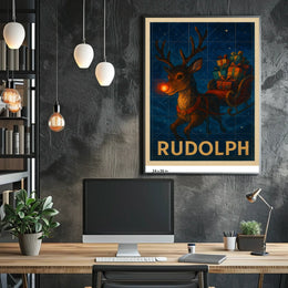 Rudolph The Red-Nosed Reindeer Poster