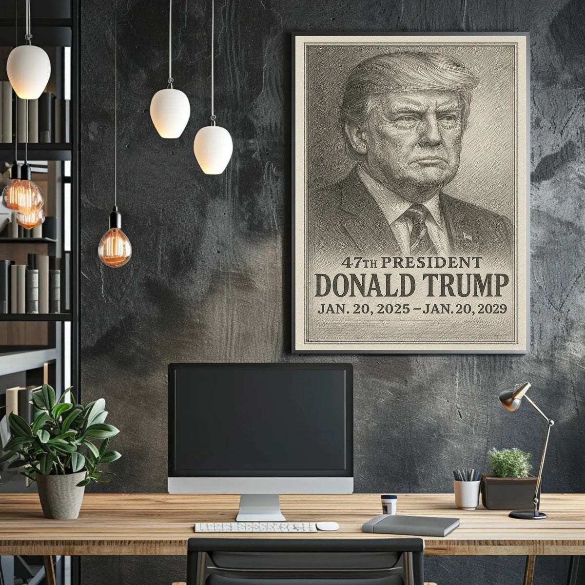 Donald Trump 47th President Poster