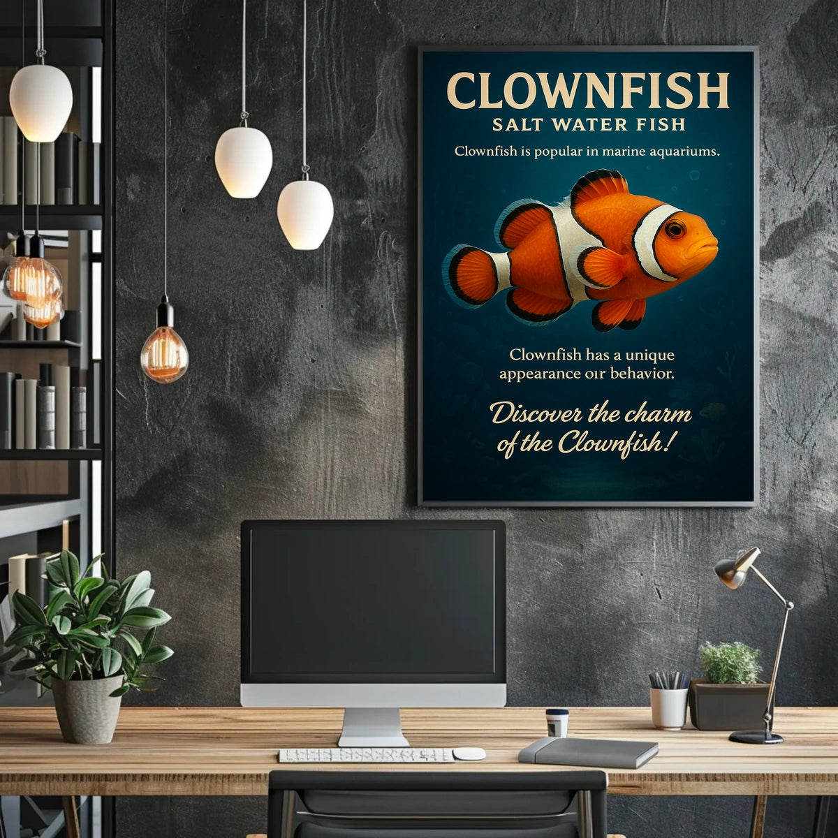 Discover The Charm Of The Clownfish Poster