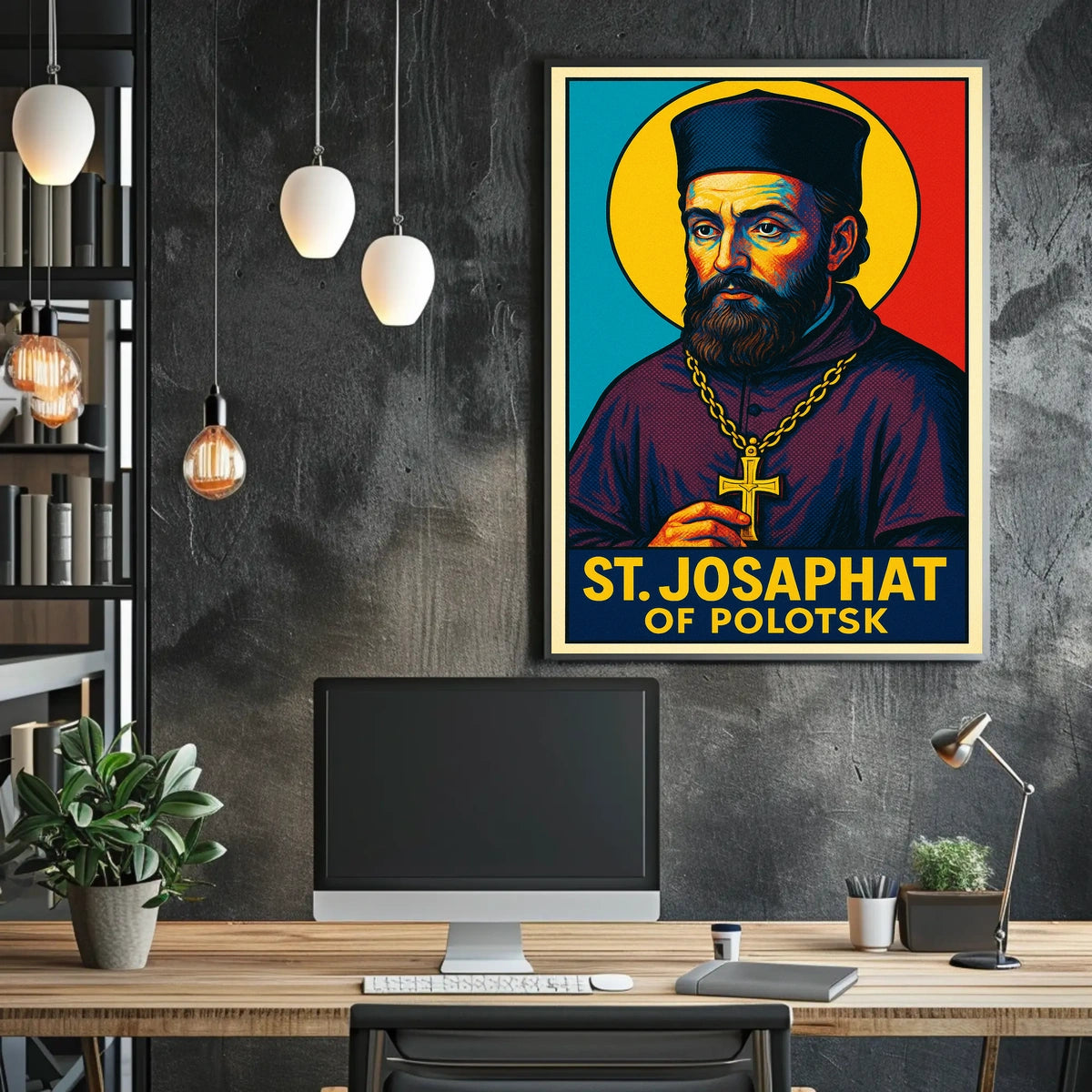 St. Josaphat of Polotsk Poster