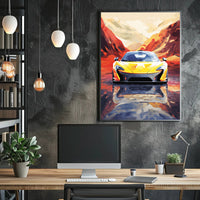 Vibrant Velocity Poster PosterGoat