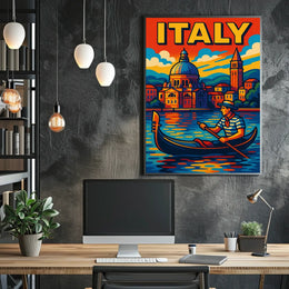 Italy Travel Poster