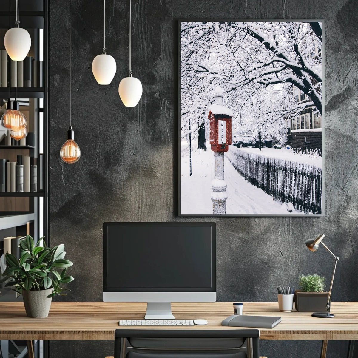 Winter Serenity Poster