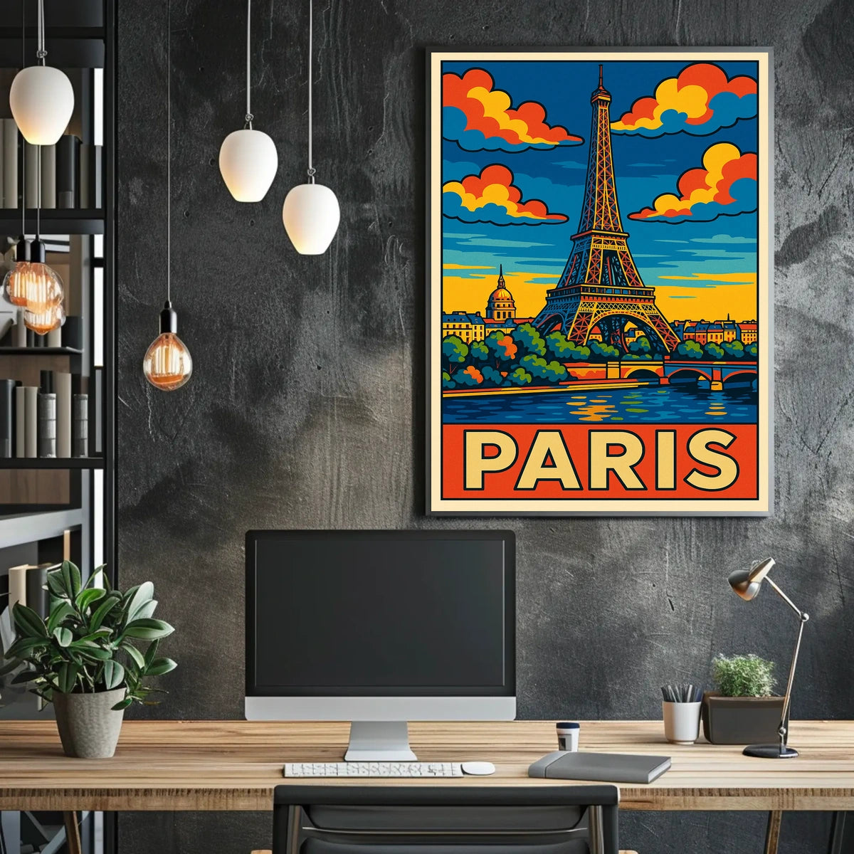 Paris Travel Poster