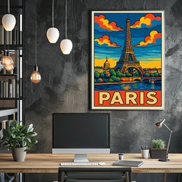 Paris Travel Poster