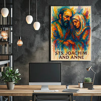 Saints Joachim And Anne Poster