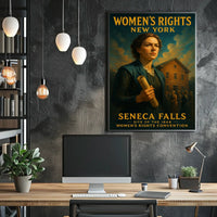 Seneca Falls WomenS Rights Convention Poster