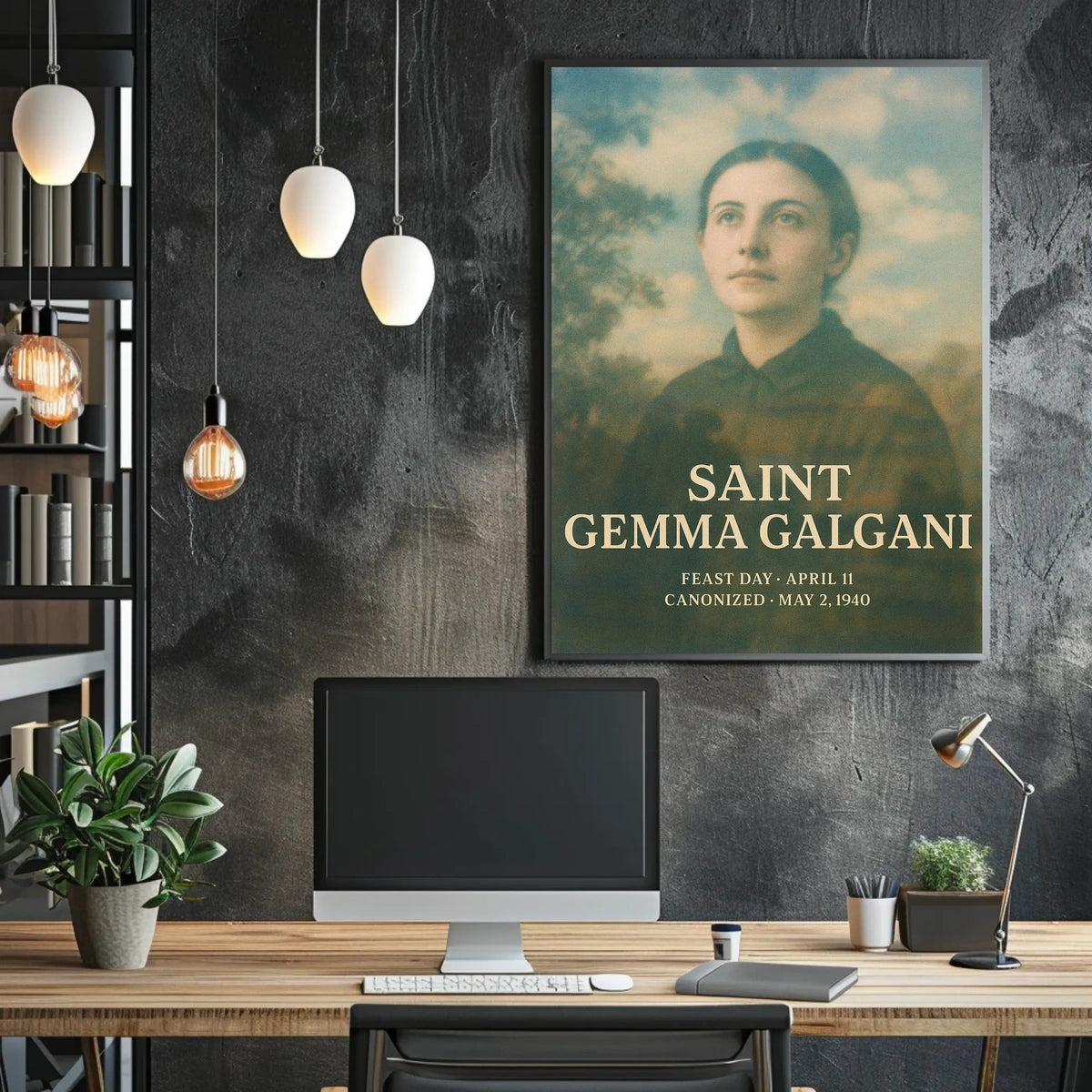 Saint Gemma Galgani Poster