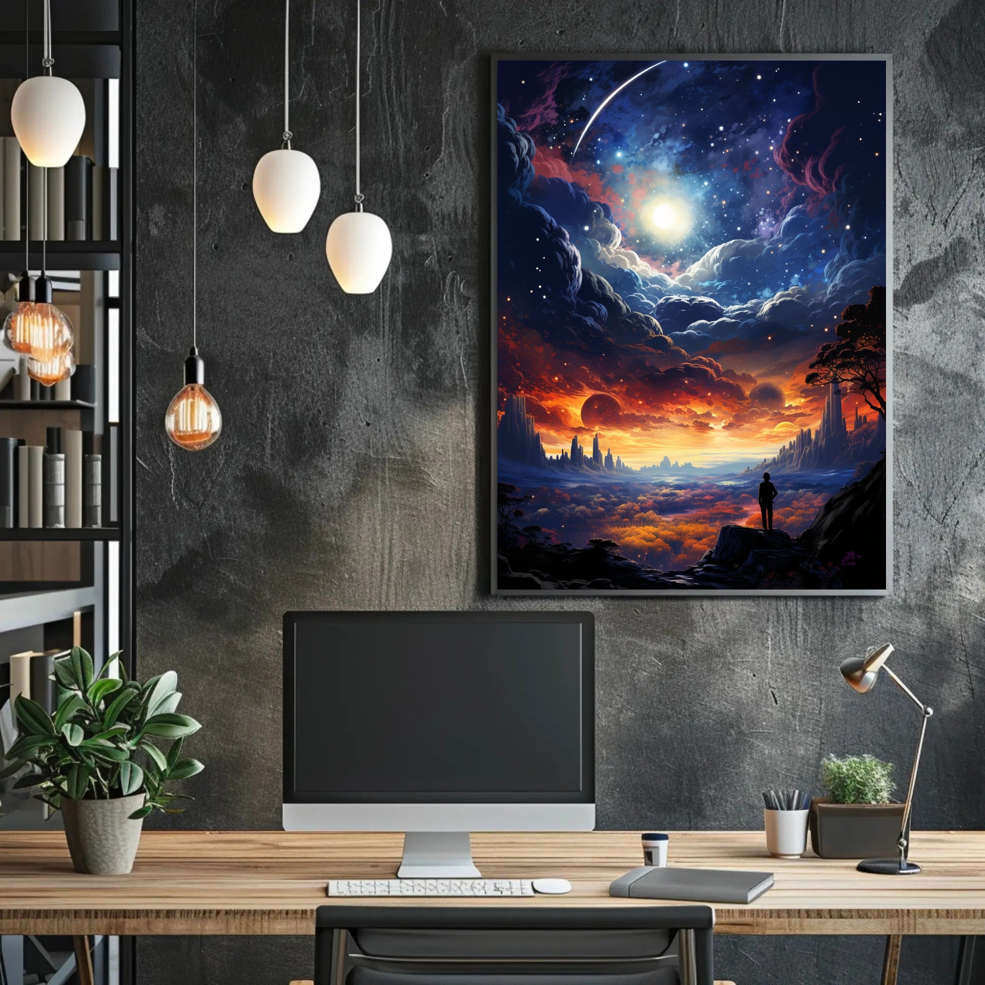Celestial Journey Poster