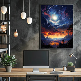 Celestial Journey Poster