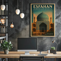 Esfahan – Majestic Beauty of Iran Poster PosterGoat