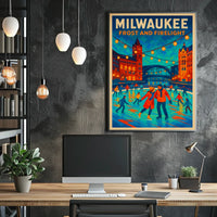 Milwaukee Frost and Firelight Poster