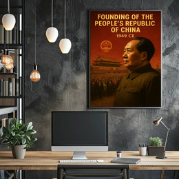 Founding of the People's Republic of China - 1949 Poster PosterGoat