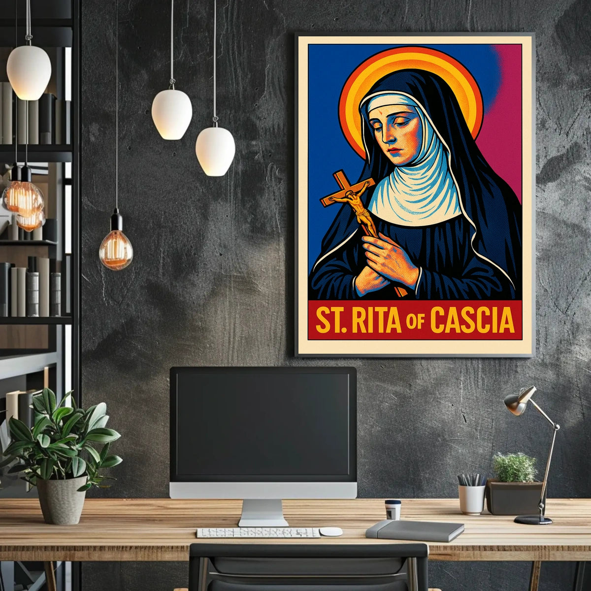 St. Rita of Cascia Poster